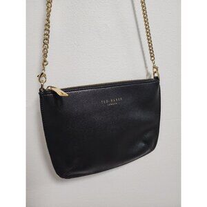 Ted Baker black gold chain Mana crossbody purse